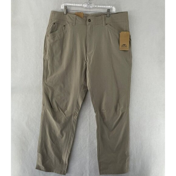 Pacific Trail Pants Mens Sz 40x32 Beige Straight Leg Mid-Rise Lightweight Pocket - Picture 1 of 11